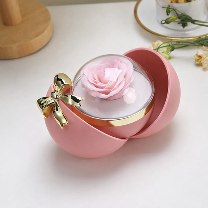 Caja de Regalo con Rosa Eterna